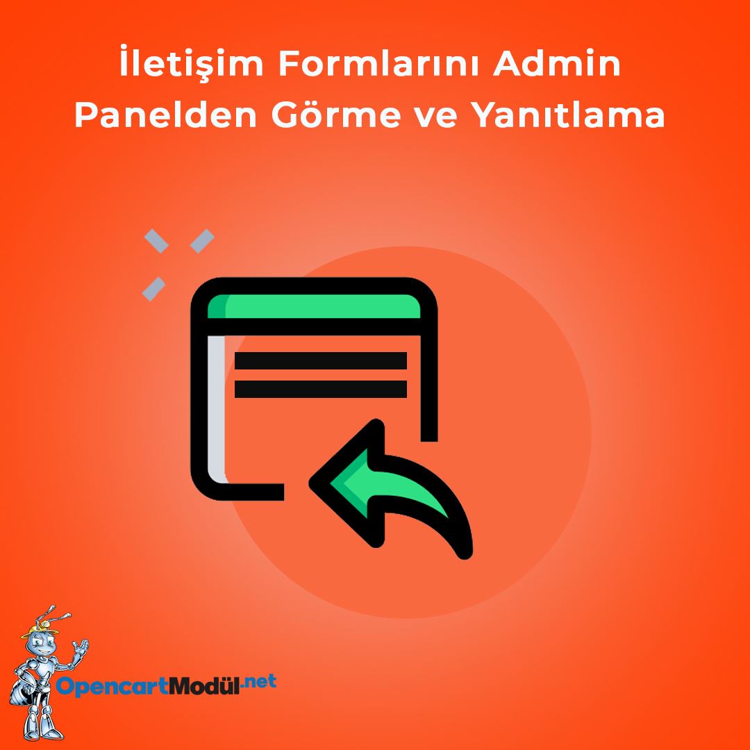İletişim Formlarını Admin Panelden Görme ve Yanıtlama